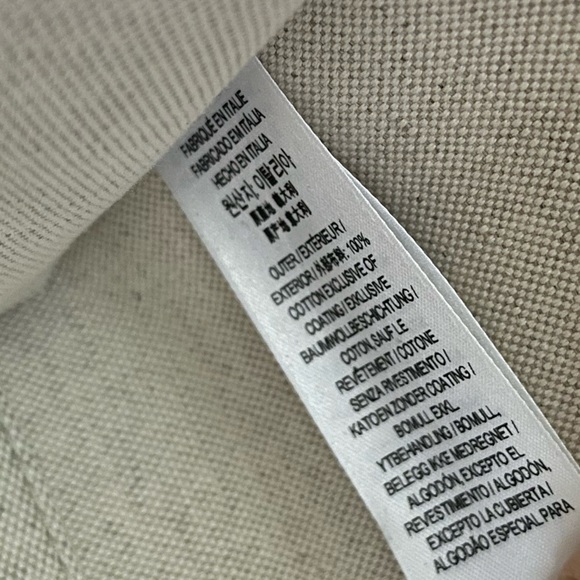 Burberry Mini Freya Horseferry Logo Canvas and Leather tote, NEW - Picture 14 of 17